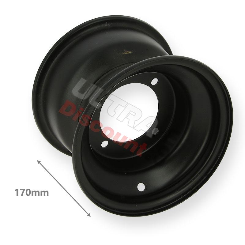 Jante arrière Quad 200cc Noire (18x9.5-8) 170mm, Pièces Quad Chinois 200cc Jante arrière Quad 200cc Noire (18x9.5-8) 170mm, Pièces Quad Chinois 200cc