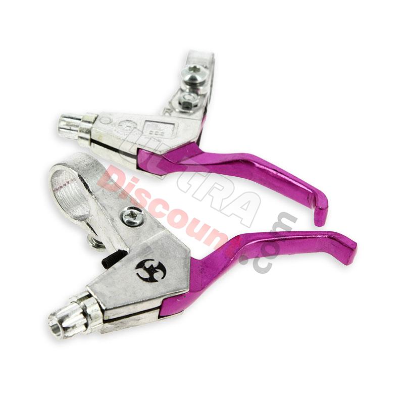Poignée de frein en aluminium (Violette), Pièces Racing pocket ZPF Poignée de frein en aluminium (Violette), Pièces Racing pocket ZPF