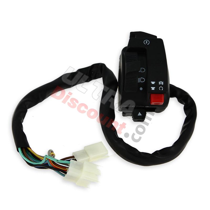 Commodo gauche pour Quad Shineray 150cc (XY150STE), Pièces Shineray 150 STE Commodo gauche pour Quad Shineray 150cc (XY150STE), Pièces Shineray 150 STE