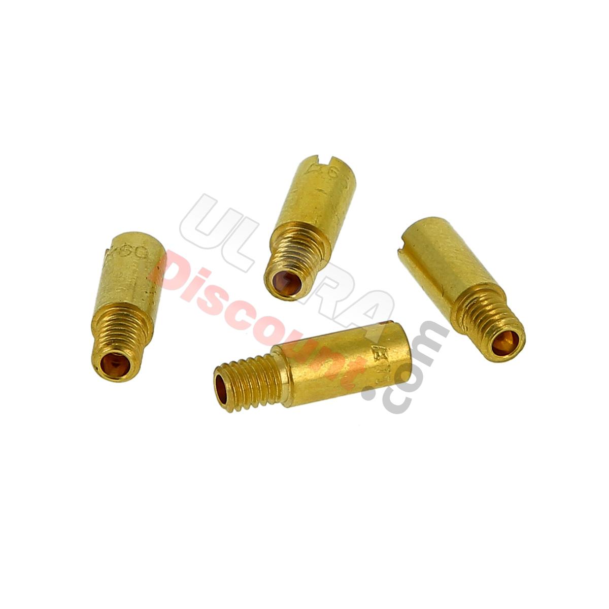 Lot de 4 Gicleurs pour Carburateur d'Origine de Pocket Supermotard, Pièces Pocket Supermotard Lot de 4 Gicleurs pour Carburateur d'Origine de Pocket Supermotard, Pièces Pocket Supermotard
