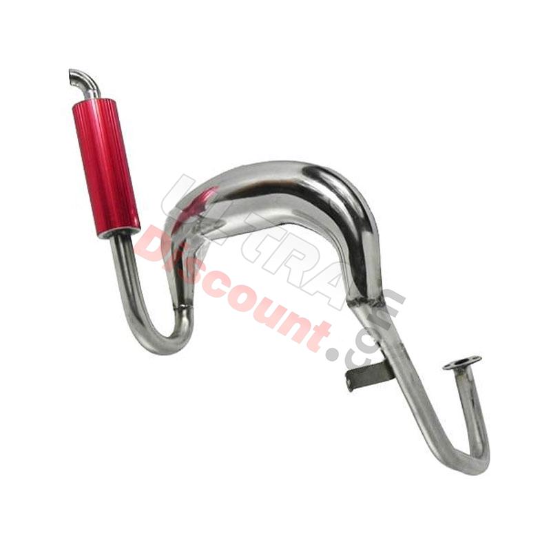 Pot d'échappement pour trottinette thermique (Rouge), Pièces trottinette thermique