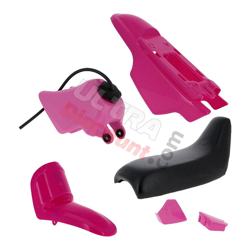 Carénage Complet pour Yamaha PW50 (Rose), Pièces YAMAHA PW50 Carénage Complet pour Yamaha PW50 (Rose), Pièces YAMAHA PW50