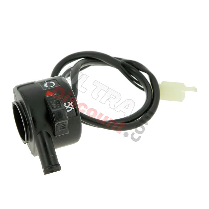 Commodo Droit pour Yamaha PW, Pièces YAMAHA PW80 Commodo Droit pour Yamaha PW, Pièces YAMAHA PW80