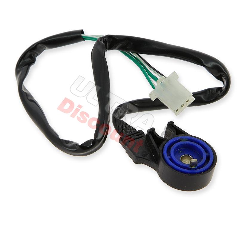 Contact de béquille pour scooter Baotian  BT49QT-12, Pieces baotian BT49QT-12