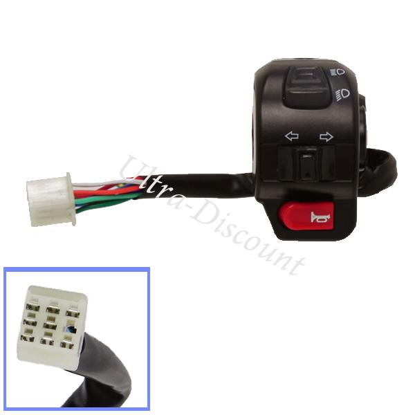Commodo Gauche scooter Baotian BT49QT-12, Pieces baotian BT49QT-12