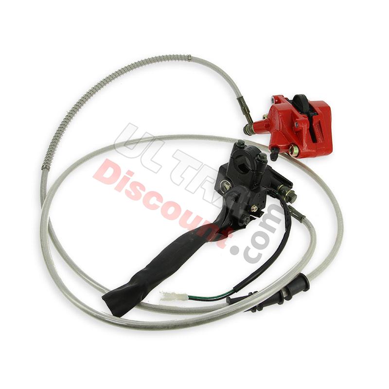 Frein arrière complet pour scooter BT49QT-12 (type 2), Pieces baotian BT49QT-12 Frein arrière complet pour scooter BT49QT-12 (type 2), Pieces baotian BT49QT-12