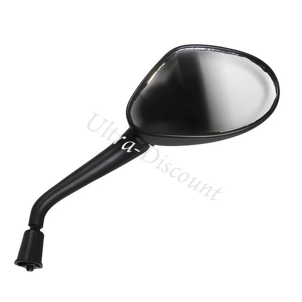 Retroviseur droit scooter Baotian BT49QT-12 (Noir - Type 2), Pieces baotian BT49QT-12