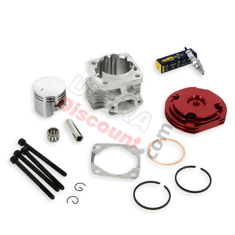 Kit 53cc 4 transferts axe 10mm (Type B ROUGE), Pieces pocket quad