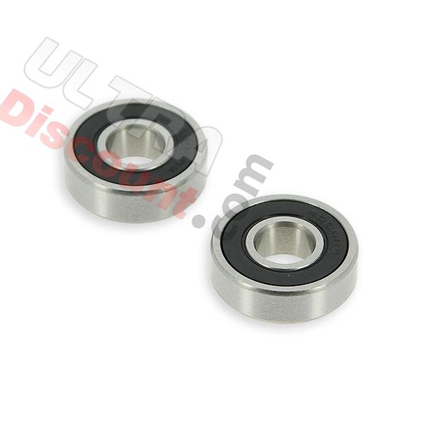Paire de roulements 6000RS de roue pocket quad (haute qualité), Pieces pocket quad Paire de roulements 6000RS de roue pocket quad (haute qualité), Pieces pocket quad