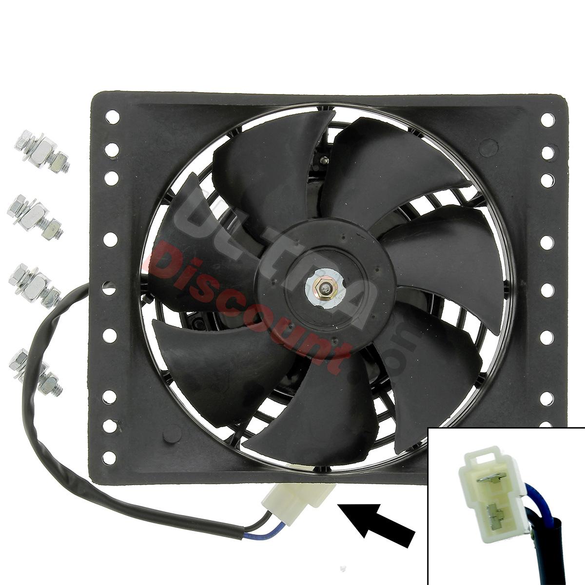 Ventilateur quad Shineray 250 cc Racing ST-9E type 2, Pièces Shineray 250 STIXE ST9E