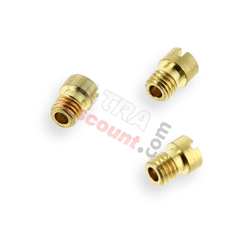 Lot de 3 gicleurs pour Quad Shineray (1.22-1.25-1.28), Pièces Shineray 300cc