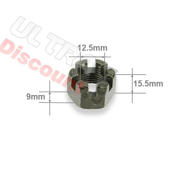 Ecrou pour fusée de direction quad Shineray 300cc ST-4E, Pièces Shineray 300cc