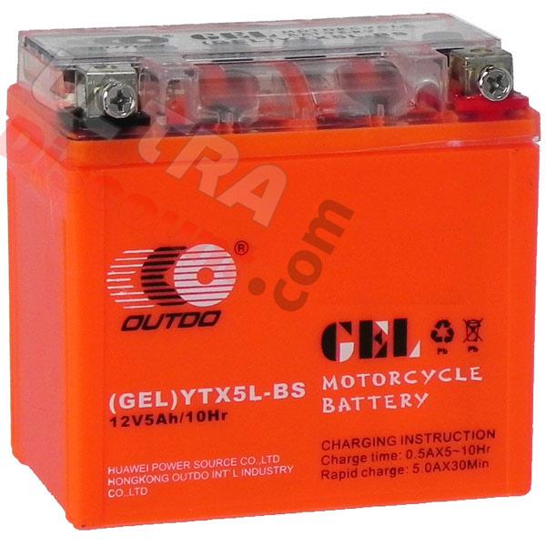 Batterie GEL pour Scooter 50cc (113x70x110), Pièces scooter chinois Batterie GEL pour Scooter 50cc (113x70x110), Pièces scooter chinois