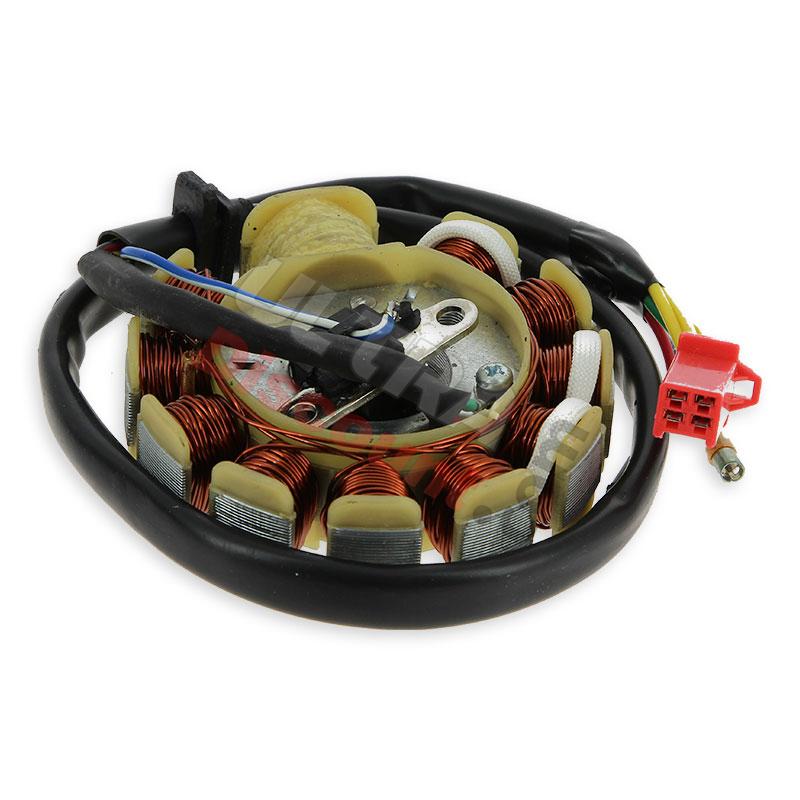Stator pour Scooter Chinois 125cc (type 2), Pièces scooter chinois Stator pour Scooter Chinois 125cc (type 2), Pièces scooter chinois