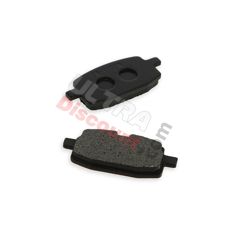 Plaquette de frein avant pour Scooter chinois type 2, Pièces scooter chinois Plaquette de frein avant pour Scooter chinois type 2, Pièces scooter chinois