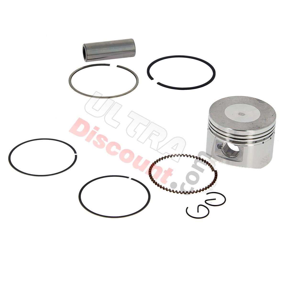Kit Piston pour Scooter GY6 125cc (152QMI), Pièces scooter chinois