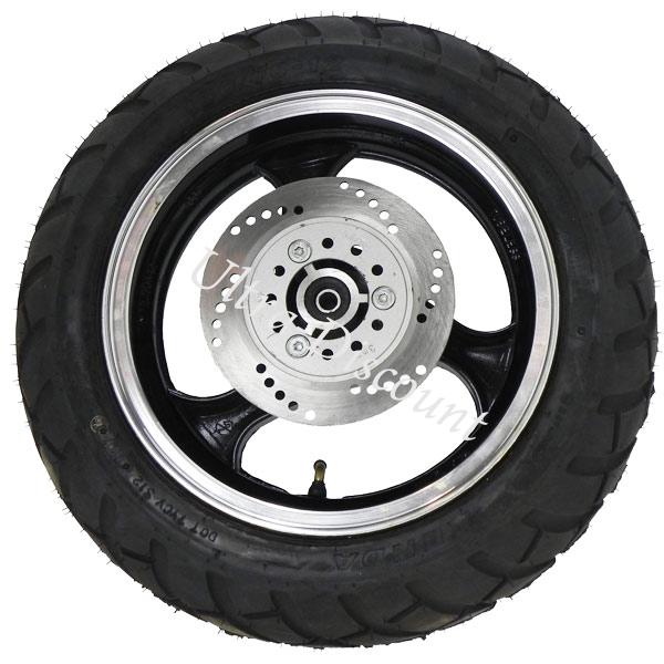 Roue Avant Scooter Jonway 50cc ( Noire ), Pièces Scooter Jonway