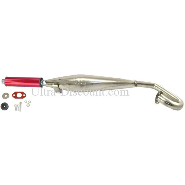 Pot Pocket Quad Tuning Inox Rouge (type 1), Pieces pocket quad