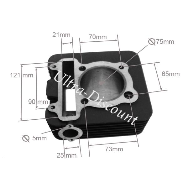 Cylindre pour Quad Bashan 300cc (BS300S-18), Bashan 300cc BS300S18 Cylindre pour Quad Bashan 300cc (BS300S-18), Bashan 300cc BS300S18