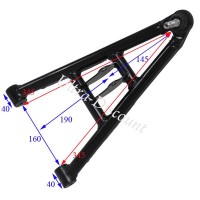Bras de suspension infèrieur Gauche pour quad 200cc Shineray (345mm) Bilder 1
