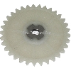 Pignon de pompe à huile pour scooter Baotian BT49QT-12, Pieces baotian BT49QT-12