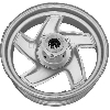 Jante avant tole scooter Baotian BT49QT-12, Pieces baotian BT49QT-12