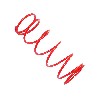Ressort Hard pour embrayage de scooter 125cc 4 temps (Rouge), Pièces scooter chinois