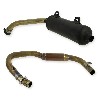 Pot d'échappement Quad Bashan 250cc BS250AS-43, Bashan 250cc BS250AS-43