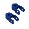 2 Réhausseurs 6cm de garde au sol pour dirt bike (Bleu), Pieces Dirt Bike
