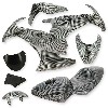 Carénage CARBONE Spéciale Edition pour Pocket 47-49cc (métal), Pièces Pocket Bike
