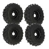 Pack 4 Roue 16x8-7 complète pour mini quad Bigfoot (type2), Pièces Quad 110cc - 125cc