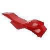 Carénage central Pocket Quad - Rouge, Pieces pocket quad