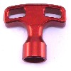 Poignée lanceur de couleur ROUGE, Pièces Racing pocket ZPF