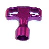 Poignée lanceur de couleur Violette, Pieces pocket quad