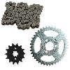 Kit transmission Chaine + couronne + pignon pour Skymini 8 pouces ST50-8/8A, Pièces Skymini Monkey - Gorilla