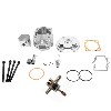 Kit 53cc 4 transferts + Vilebrequin Racing axe 10mm (type B ALU), Pieces pocket quad