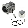 Kit moteur conversion 47cc en 49cc de pocket bike (axe 10mm), Pièces Pocket Cross