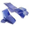 Carénage Bleu pour Pocket Quad Type1, Pieces pocket quad