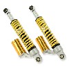 Amortisseurs Avant à gaz pour Quad 200 cc (Jaune), Pièces Quad Chinois 200cc