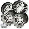 Lot de 4 jantes alu pour Quad Bashan 200cc (BS200S7), Bashan 200cc BS200S7