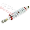 Amortisseur dirt bike 365mm à 380mm modèle 11-Blanc, Pieces Dirt Bike