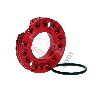 Adaptateur de Pipe d'Admission 28mm Rouge pour Dirt bike 125cc à 160cc, Pieces Dirt Bike