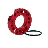 Adaptateur de pipe Rouge pour Dirt bike 70cc à 125cc (22mm), Pieces Dirt Bike