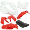 Carenage dirt bike 125cc à 250cc + Selle (rouge), Pieces Dirt Bike