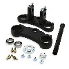Té de fourche complet 48x48x160 pour dirt bike - NOIR, Pieces Dirt Bike