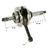 Vilebrequin Quad 107-110cc moteur 1P52FMH, Pièces Quad 110cc - 125cc
