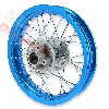 Jante arrière 12'' Bleu clair pour dirt bike (Type 1), Pieces Dirt Bike