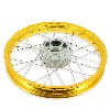 Jante avant 14'' Or Type 1 pour dirt bike AGB27, Pieces Dirt Bike