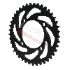 Couronne Renforcée 41 Dents Pas 420 pour Dirt Bike (Ø76mm), Pieces Dirt Bike