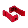 Cale-Pieds Rouge en Aluminium pour Pocket Bike, Pièces Pocket Bike